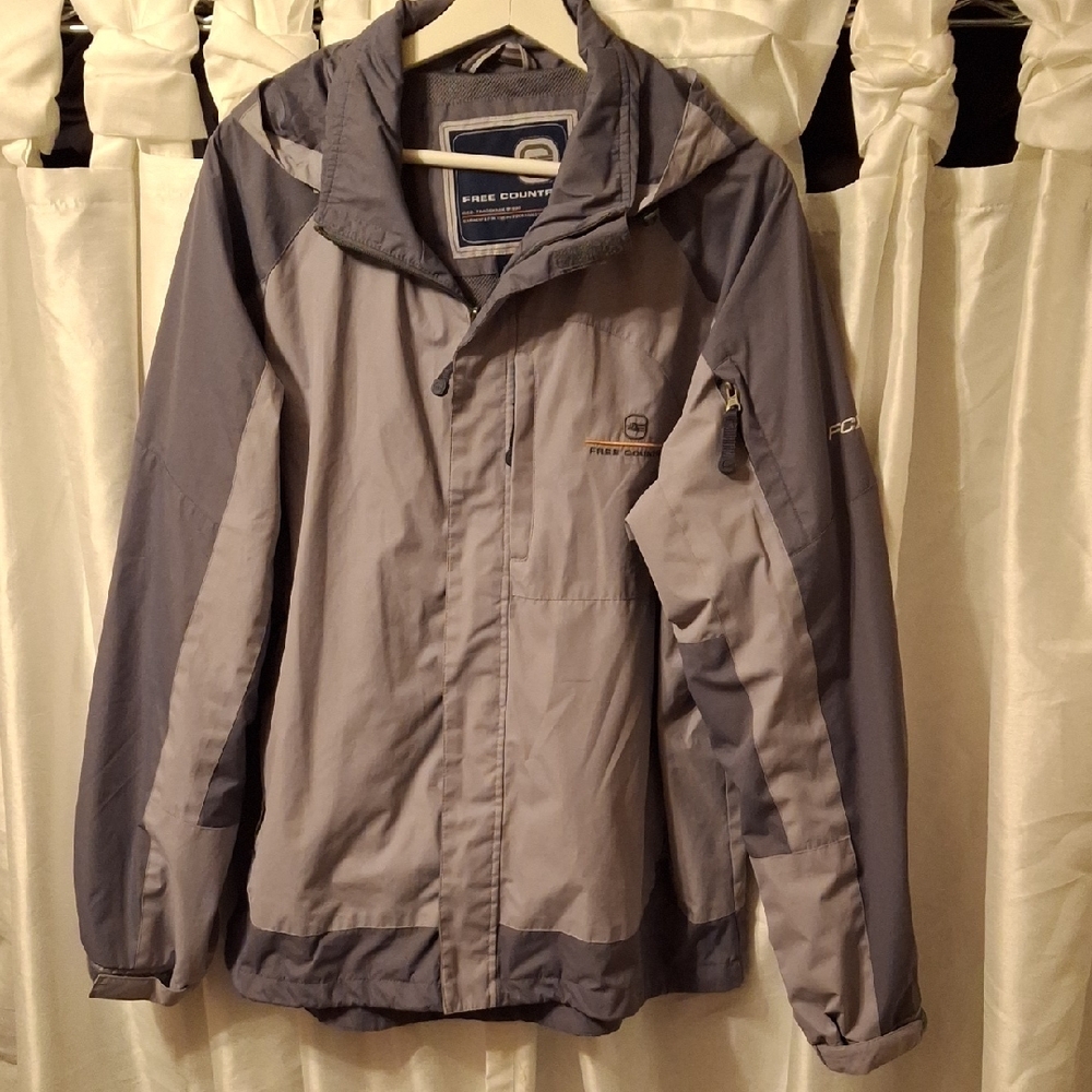 Free Country Two-Tone Gray Jacket XL